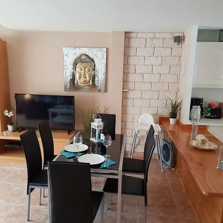 Roque Del Conde With Fantastic Sea View, Terrace, Pool, Wifi, Sat-tv, Garage Prázdninový dům Costa Adeje (Tenerife)