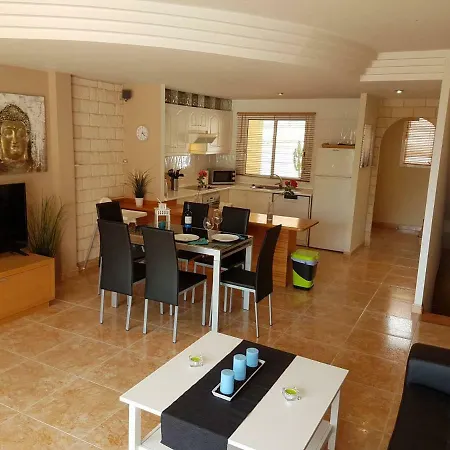 Roque Del Conde With Fantastic Sea View, Terrace, Pool, Wifi, Sat-tv, Garage 펜션