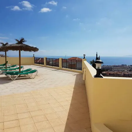 Roque Del Conde With Fantastic Sea View, Terrace, Pool, Wifi, Sat-tv, Garage