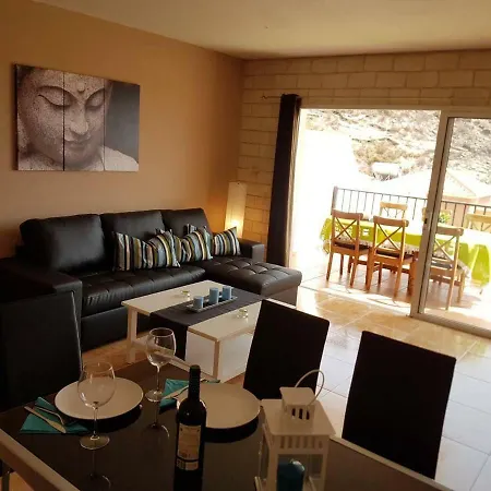 Roque Del Conde With Fantastic Sea View, Terrace, Pool, Wifi, Sat-tv, Garage 펜션