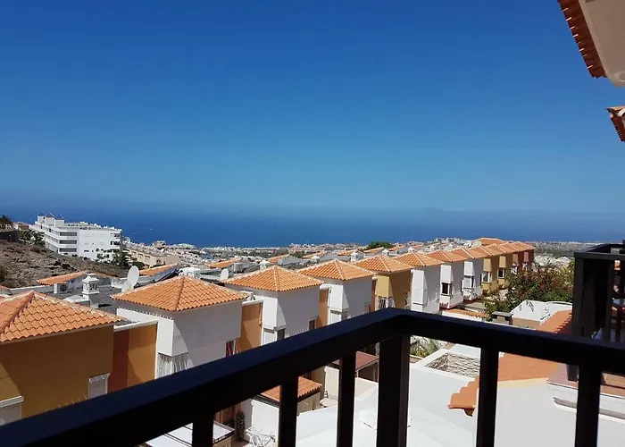 Roque Del Conde With Fantastic Sea View, Terrace, Pool, Wifi, Sat-tv, Garage Будинок відпочинку *