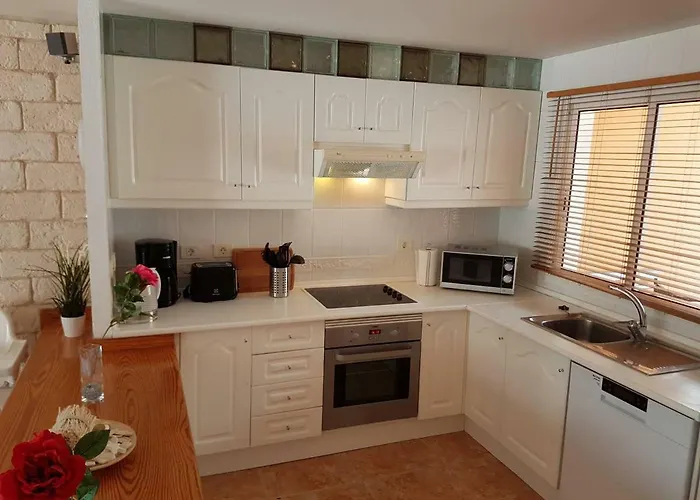 Roque Del Conde With Fantastic Sea View, Terrace, Pool, Wifi, Sat-tv, Garage Будинок відпочинку *