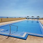 Nyaraló Roque Del Conde With Fantastic Sea View, Terrace, Pool, Wifi, Sat-tv, Garage Costa Adeje (Tenerife)