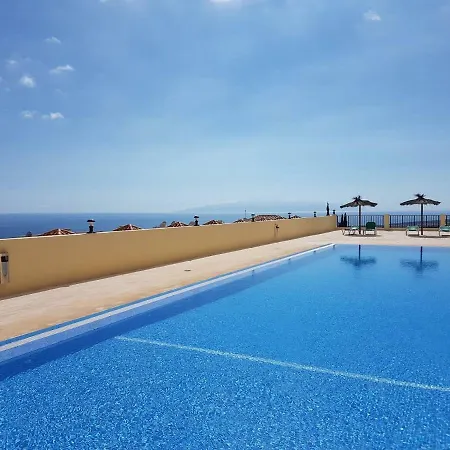 Ferienhaus Roque Del Conde With Fantastic Sea View, Terrace, Pool, Wifi, Sat-tv, Garage