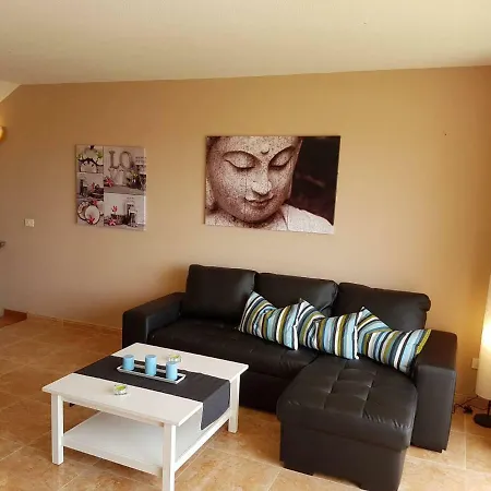Roque Del Conde With Fantastic Sea View, Terrace, Pool, Wifi, Sat-tv, Garage 度假居 *